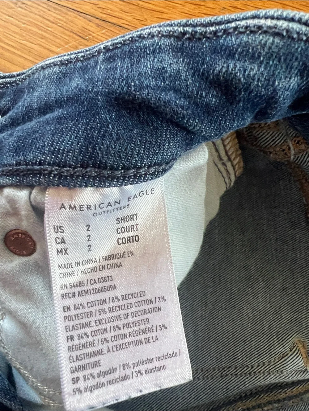 American Eagle Outfitters Dark and Mid Blue Skinny Jeans Duo
